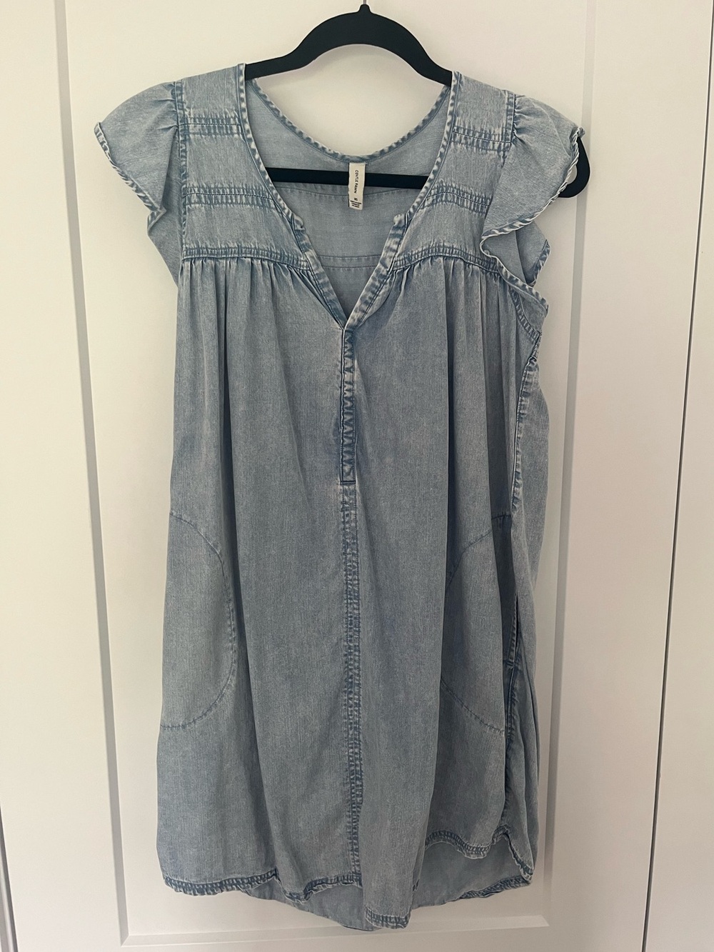 Gentle Fawn Light Blue Wash Denim Dress